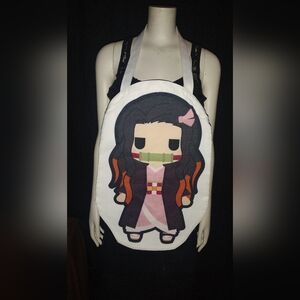"HA BI NI SI" Demon Slayer Tanjiro & Nezuko Reversible Tote Bag